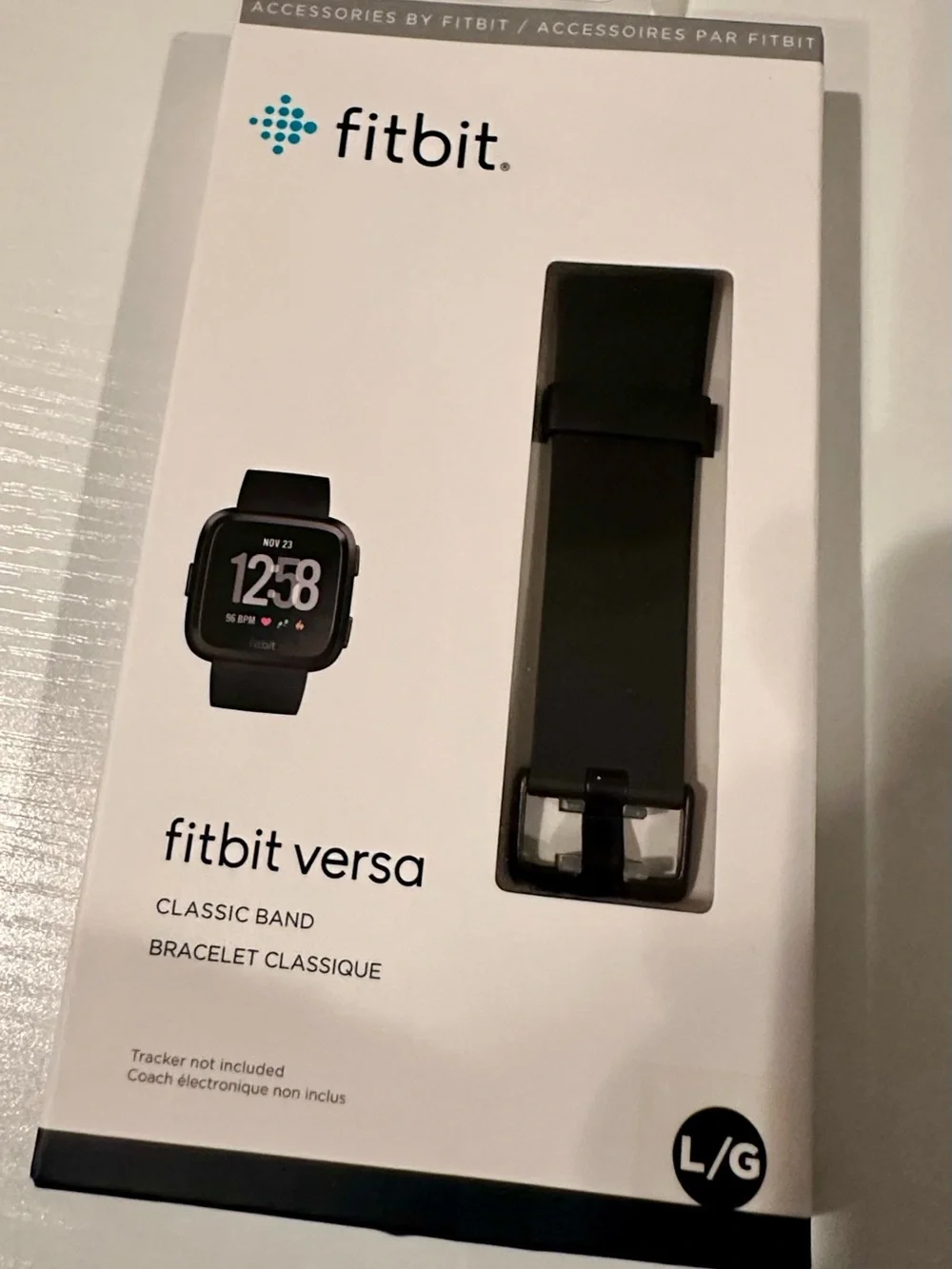 NWT fitbit Versa Classic Replacement Band - Black